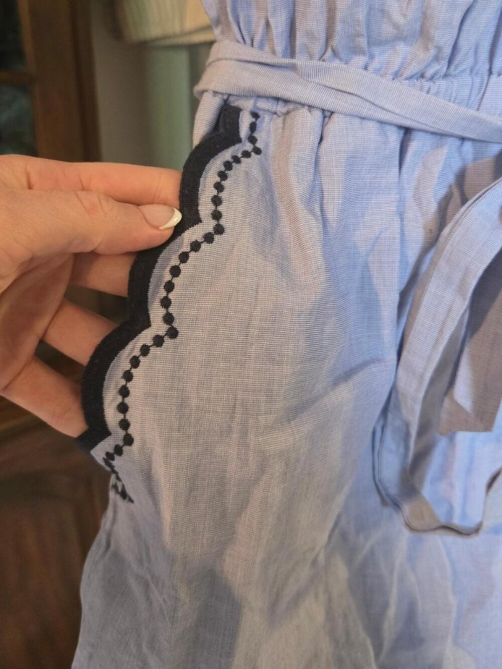 Kate Spade Embroidered Romper - Picture 2 of 5